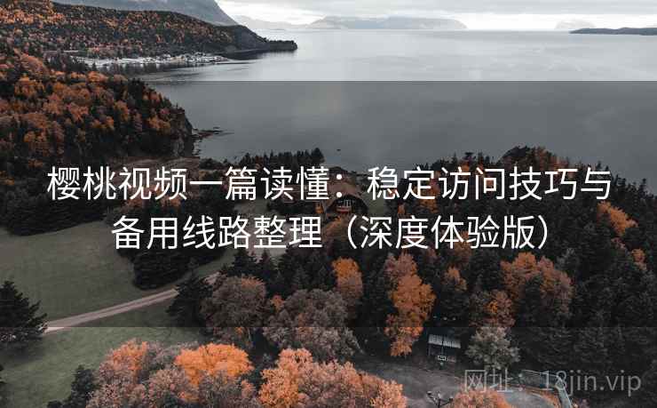 樱桃视频一篇读懂:稳定访问技巧与备用线路整理(深度体验版)