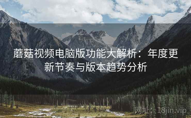 蘑菇视频电脑版功能大解析：年度更新节奏与版本趋势分析