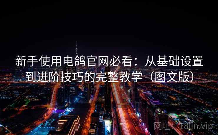 新手使用电鸽官网必看：从基础设置到进阶技巧的完整教学（图文版）