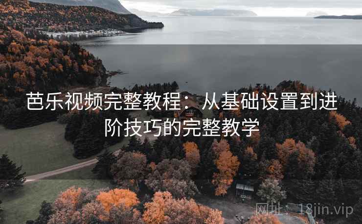 芭乐视频完整教程：从基础设置到进阶技巧的完整教学