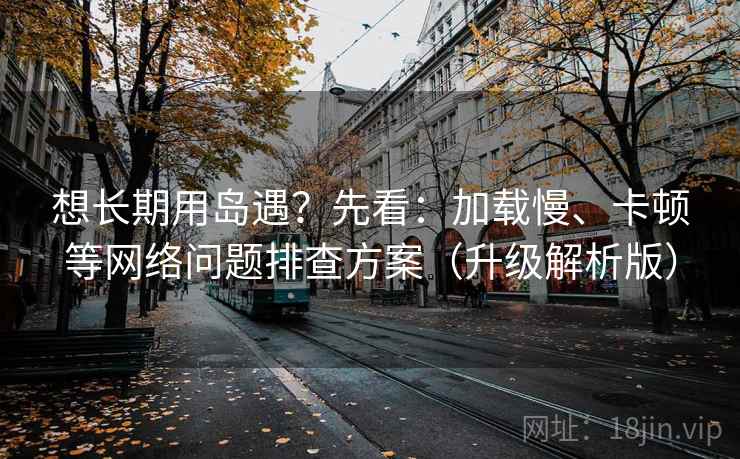 想长期用岛遇？先看：加载慢、卡顿等网络问题排查方案（升级解析版）  第1张
