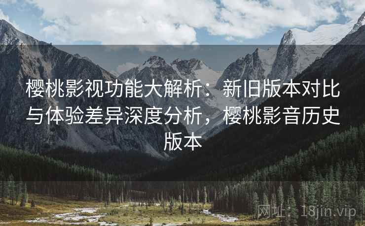 樱桃影视功能大解析：新旧版本对比与体验差异深度分析，樱桃影音历史版本